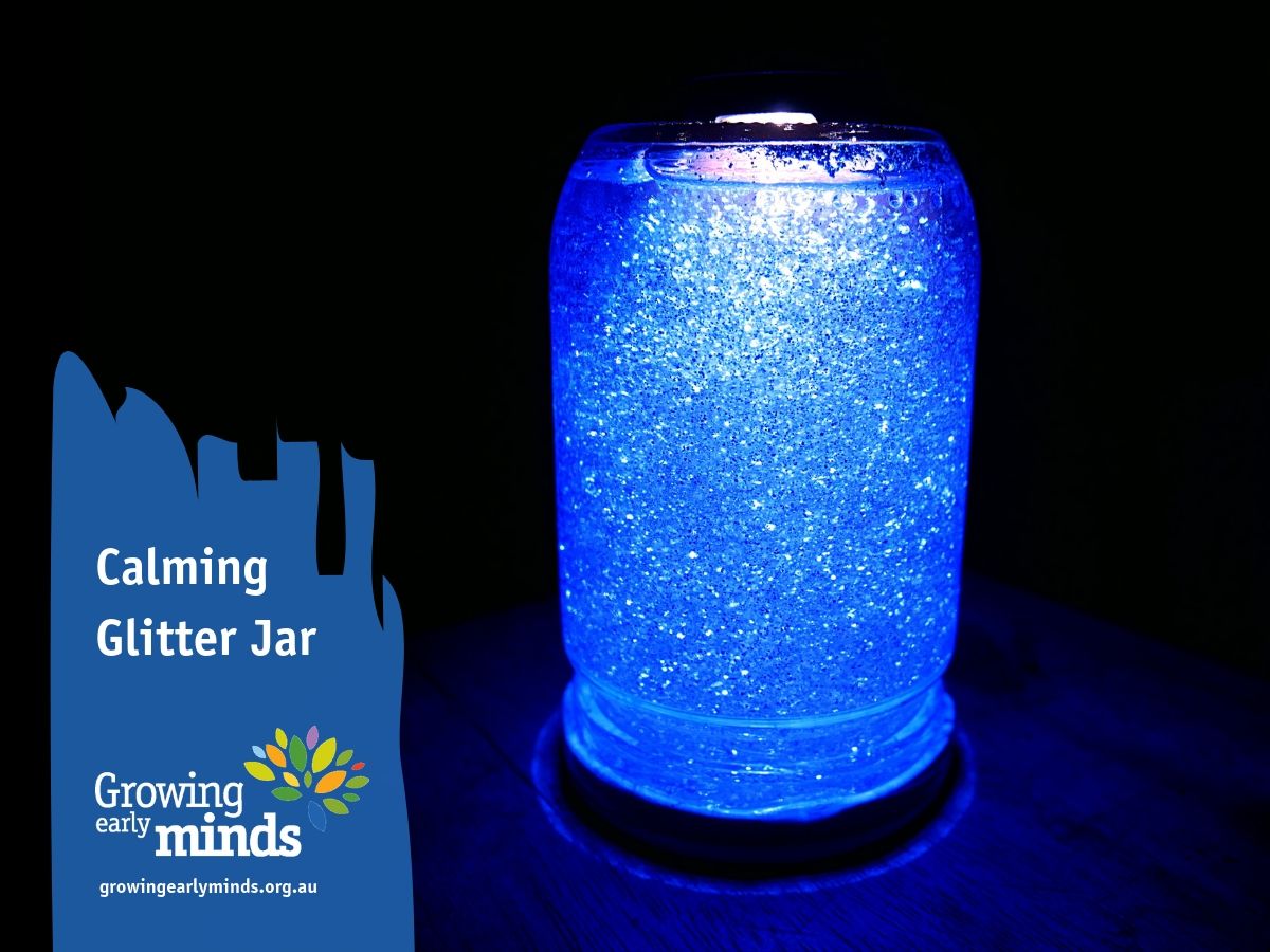 How to make a calming glitter jar